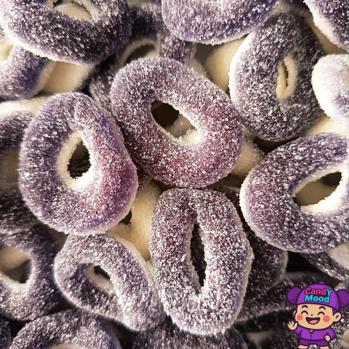Anneaux passion acides halal Dulceplus en vrac, sachet de 100 g CandYMood