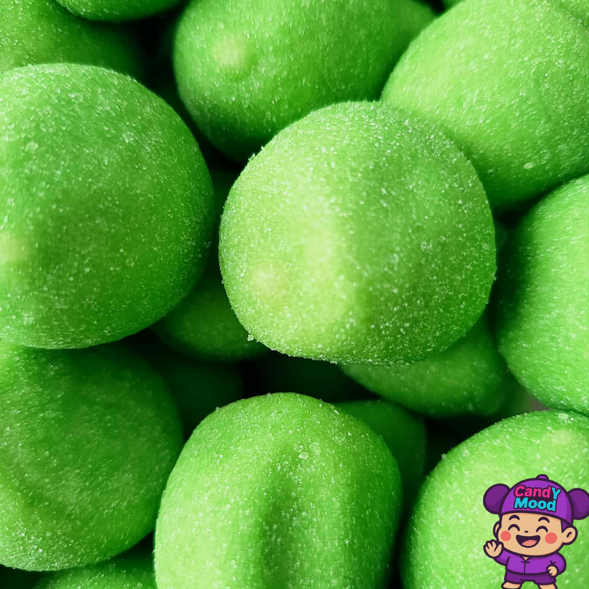 Guimauves Balles de Golf Pomme – moelleuses, sans gluten, goût fruité, lot de 5 CandYMood 🍏