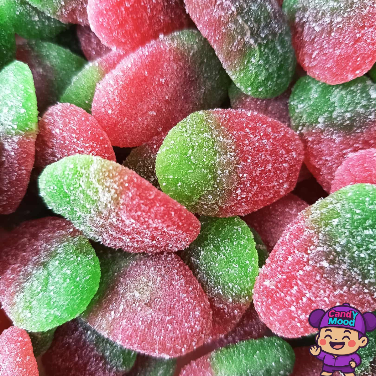 Bonbons Fraises Sauvages Acides Jelly Mania – gélifiés fruités et acidulés, 100 g CandYMood 🍓