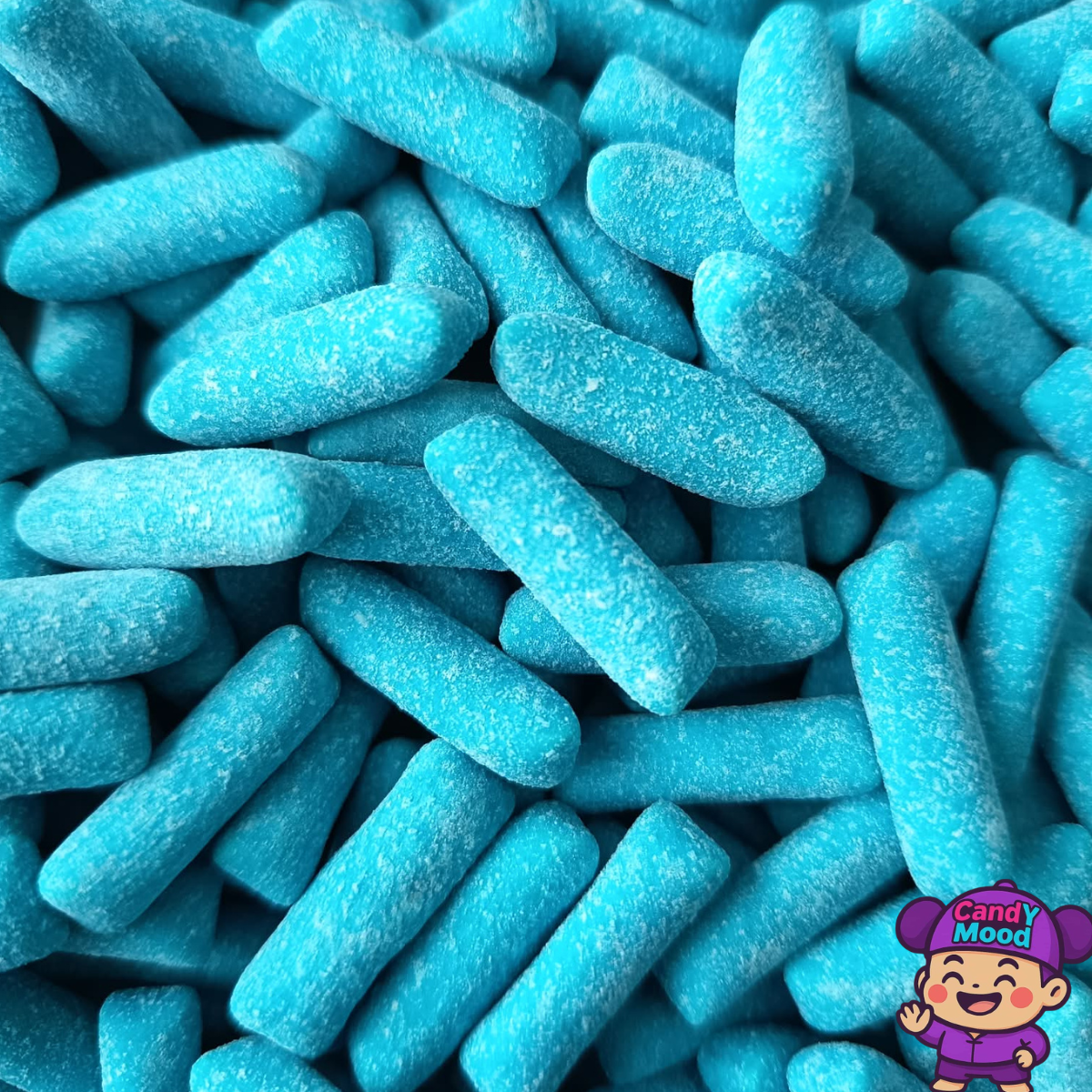 Bonbons Hitschies Acides Framboise halal – gélifiés acidulés – 100 g CandYMood