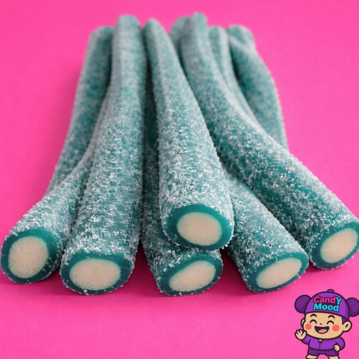 Bonbon Jumbos Framboise Acidulés – halal, vegan, fruité et sucré, CandYMood 🍇