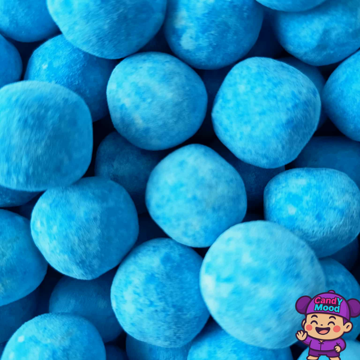 Bonbons Kara’bol Framboise Bool’s – bonbons durs sucrés bleu, cœur tendre framboise, 100 g CandYMood 💙