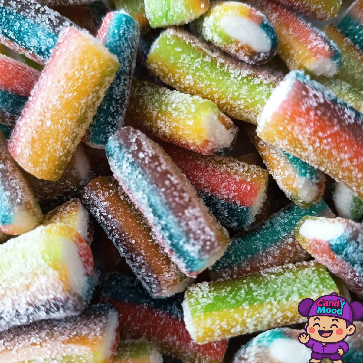 Bonbons Mini Jumbos multicolores halal Dulceplus – fruités et acidulés 100 g CandYMood 🌈