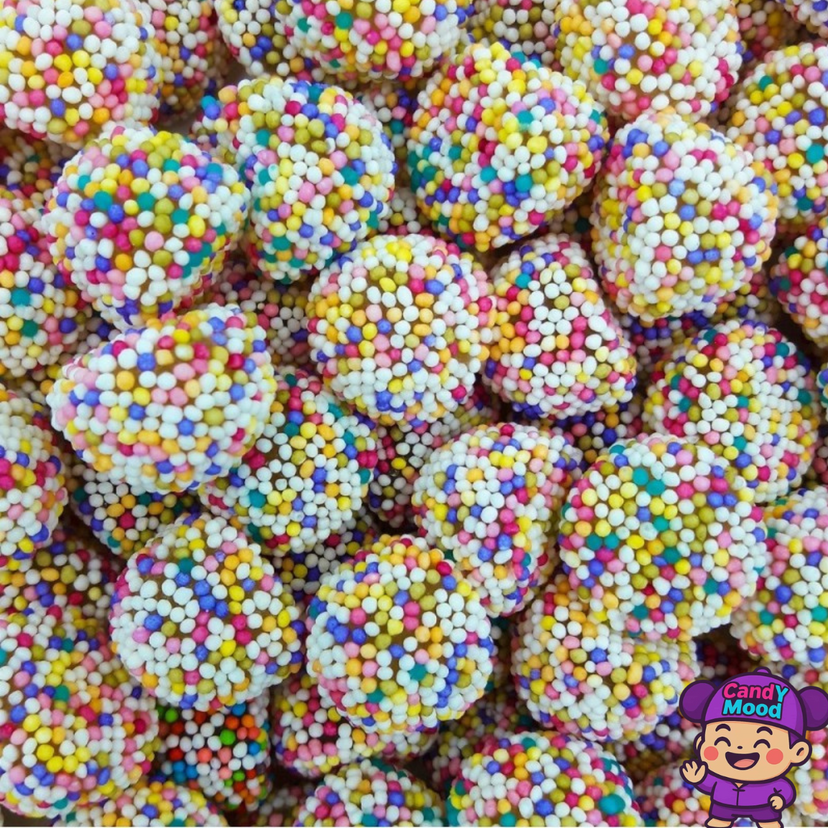 Bonbons Mûres Perlées Multicolores Fini – gélifiés perlés et fruités, texture croquante et colorée, 100 g CandYMood 🍇