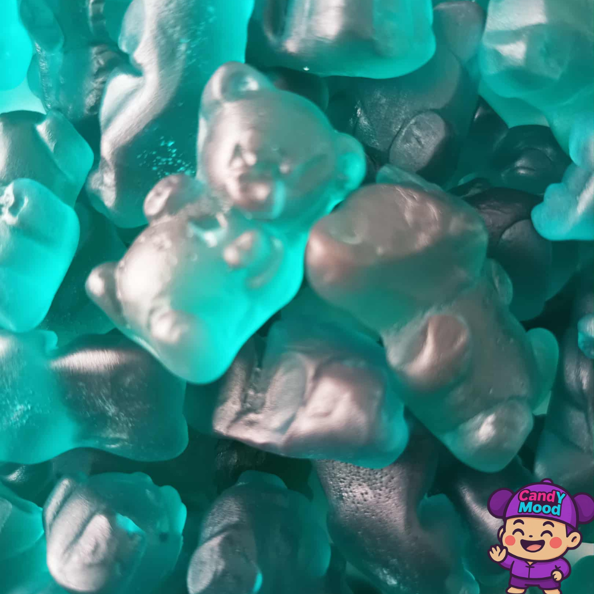 Bonbons Ours Épicés Framboise Lisses Damel – halal, fruités et acidulés 100 g CandYMood 🐻🍬