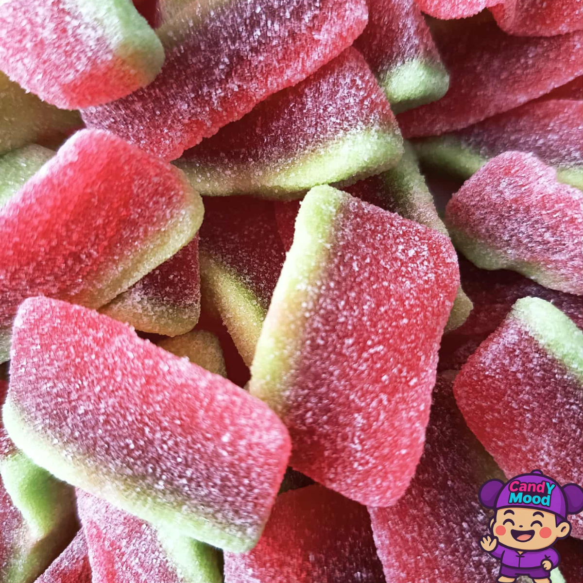 Bonbons halal Tranches de Pastèque Damel – gélifiés et fruités 100 g CandYMood 🍉